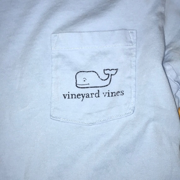 BABY BLUE LONG SLEEVE VINEYARD VINES - Picture 2 of 3